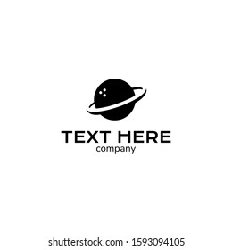 planet bowlling,planet logo,space logo for uniqe logo bussines hobby and recraation