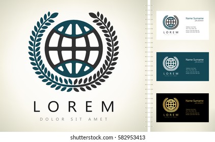 planet and branches logo