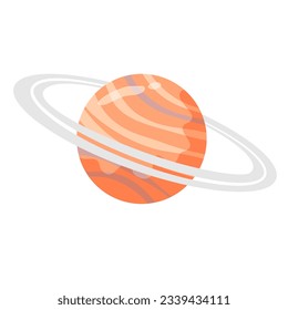 Planet and comet elements. Galaxy for design, posters, backgrounds astronaut and space. Planet, comet, galaxy, alienships