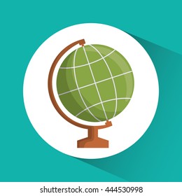 Planet concept with icon design, vector illustration 10 eps graphic.