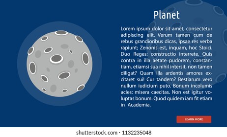 Planet Conceptual Banner