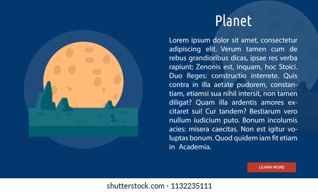 Planet Conceptual Banner