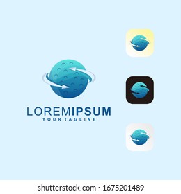 Planet Cookies Arrow Premium Logo