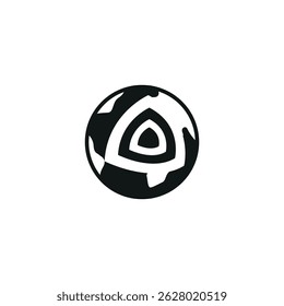 Planet Core icon. Simple planet core icon for social media, app and web design. Vector illustration.