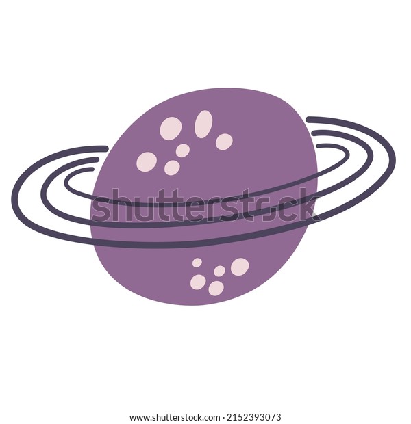 Planet. Cute cartoon
galaxy, space, solar system elements. Isolated design elements for
children. Stickers, labels, icons, infographics for kids. Vector
Hand draw illustration
