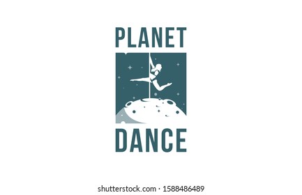 planet dance logo design inspirations