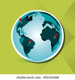 Planet design, Vector illustration