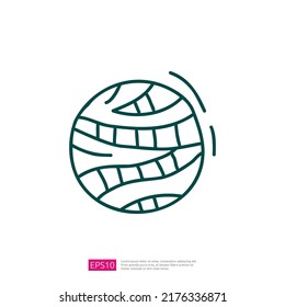 Planet-Doodle-Symbol Vektorgrafik