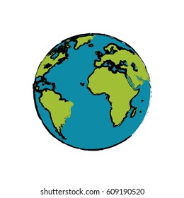 planet earth astronomy universe icon