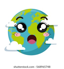 Planet earth character of the solar system