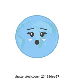 Planet earth for decoration design. Global map. World health day. Earth day. Planet Earth.
