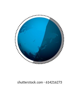 Planet earth geography