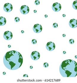 Planet earth geography