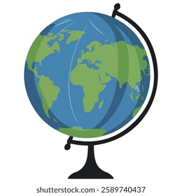 Planet Earth Globe Map of Continents for Education