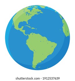 Planet Earth  icon for graphic design projects
