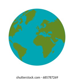 planet earth icon image 