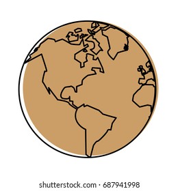 planet earth icon image 