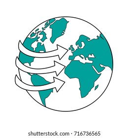 planet earth icon image