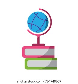 planet earth map icon image 