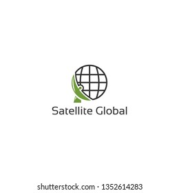 planet earth with satelite