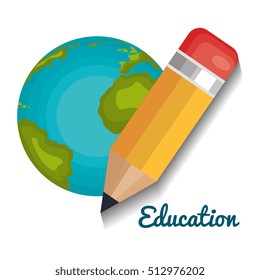 planet earth school icon