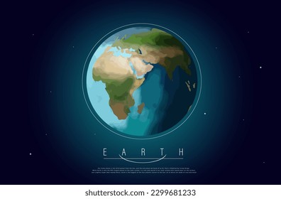 planet earth in the solar system