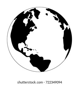 planet earth vector