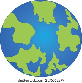Planet Earth vector illustration. Earth 
