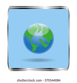 planet earth vector illustration