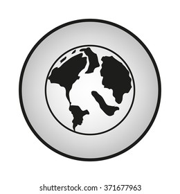 planet earth vector illustration