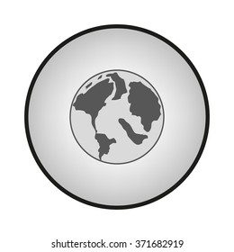 planet earth vector illustration
