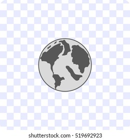 planet earth vector illustration