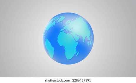 Planet earth vector illustration icon and background