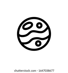 Planet, Galaxy, Space, Astronomy Science Icon
