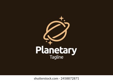 Planet galaxy space star logo inspiration