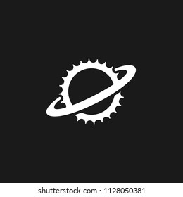 Planet gear logo design inspiration