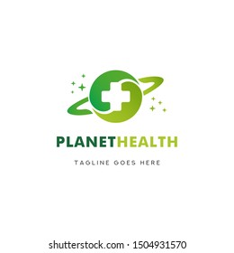 Planet health medical Logo Template