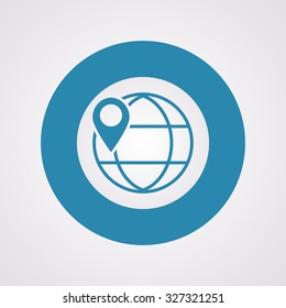 Planet icon.