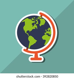 Planet icon design