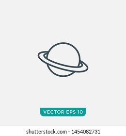 Planet Icon Design, Vector EPS10