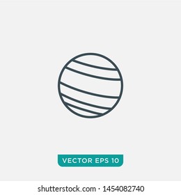 Planet Icon Design, Vector EPS10
