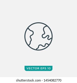 Planet Icon Design, Vector EPS10