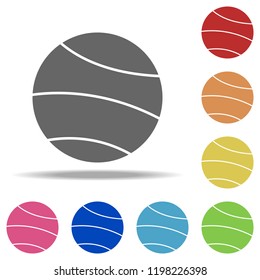 planet icon. Elements of web in multi colored icons. Simple icon for websites, web design, mobile app, info graphics