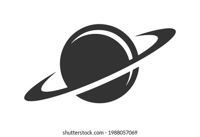 planet icon isolated on white background