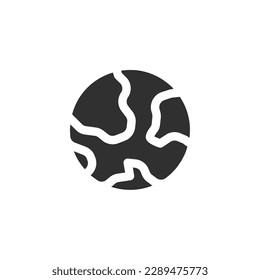 Planet icon, isolated Planet sign icon, vector illustration