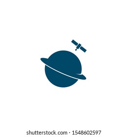 Planet icon logo design inspiraiton vector template