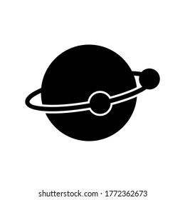 Planet icon or logo isolated sign symbol vector illustration - high quality black style vector icons
