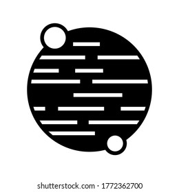 Planet icon or logo isolated sign symbol vector illustration - high quality black style vector icons
