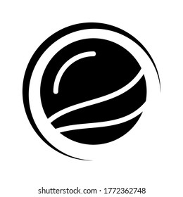 Planet icon or logo isolated sign symbol vector illustration - high quality black style vector icons
