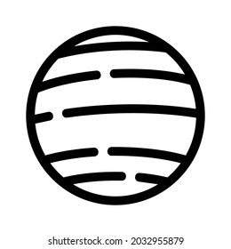 planet icon or logo isolated sign symbol vector illustration - high quality black style vector icons
